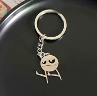 Brelok do kluczy Środkowy Palec Fuck You Stickman Ludzik Śmieszny Prezent