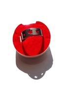 Obrączka Srebrna Listki Maryśki 16 8 Stal Chirurgiczna Nierdzewna