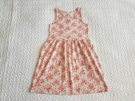 Cool Club sukienka jasny róż i kwiatki nowa roz 122-128
