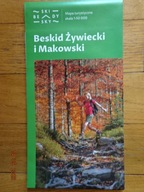 Beskid Żywiecki i Makowski mapa skala 1:50 000