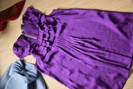 * NEW LOOK * SUKIENKA Z KIESZENIAMI FIOLETOWA_40