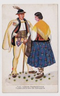 Górale Typy Podhalańskie Zakopane 1938r. malował W. Boratyński