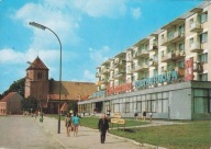 SULĘCIN - PLAC STEFANA CZARNIECKIEGO - KOŚCIÓŁ- RESTAURACJA HETMAŃSKA- NEON