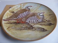 Talerz ptak Kuropatwa Limoges Haviland autor Basil EDE 23 cm