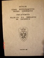 Katalog oznak rozpoznawczych PSZ Z 1940-1948