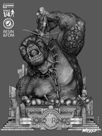 Żywica popiersie Legolas & Cave Troll "Władca pierścieni" skala 1/4