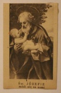 STARY OBRAZEK - Św. JÓZEFIE módl się za nami