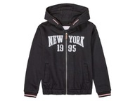 PEPPERTS! czarna BLUZA z kapturem NOWA 134/140