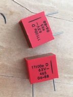 Kondensator styrofleksowy 11100 pF, D, 63 V