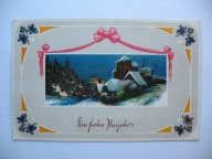 NOWY ROK ZMROK ZAPADA WCZEŚNIE przedw. POCZTÓWKA