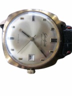 PRZEPIĘKNY ZŁOCONY - GLASHUTTE SPEZIMATIC 26 RUBIS