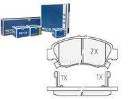 MEY025 216 9715/W KLOCKI HAM. HONDA PRZÓD CIVIC 91