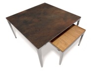 REA stoliki włoski spiek LAMINAM+ fornir dąb stół