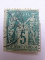 Francja - alegoria - Mi.59 II błąd perforacji RRR!