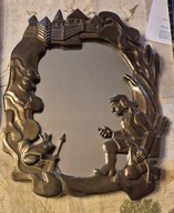 Ścienne lustro - "Bajkowe" (30x24 cm)