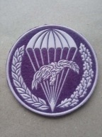 Naszywka wojskowa spadochron