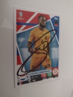 Karta panini autograf Holandia Euro 2024 Lutsharel Geertruida