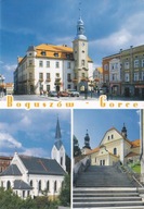BOGUSZÓW-GORCE - PLAC ODRODZENIA - RATUSZ - KOŚCIÓŁ ŚW. PAWŁA - ŚW. TRÓJCY