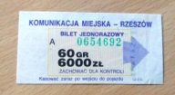 Bilet MPK Rzeszów