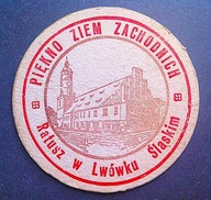 PODSTAWKA Browar Lwówek Śląski , Ratusz , ZIEMIE ODZYSKANE