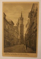 KRAKÓW. Ul. Floriańska i kościół N.M. Panny, STARA