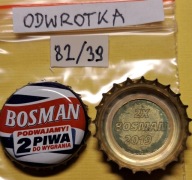 Kapsel z piwa Bosman Szczecin