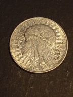 5 ZŁOTYCH JADWIGA / SREBRO / 1934 r. 2