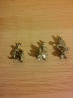 3 x Goblin Netter Stare Wersje Metal Orginał Nie Odlew