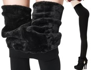 LEGGINSY OCIEPLANE futerko Leginsy GETRY ciepłe