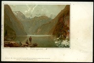 Konigsee - Wezel & Naumann 1898 Litho
