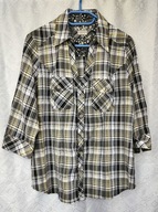 BLUZKA DAMSKA CANDA W KRATECZKĘ 44-46-48