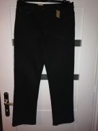 SPODNIE DAMSKIE JEANS COTTON TRADERS 42 XL CZERŃ