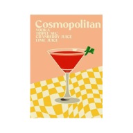 Plakat „Cosmopolitan Night” – Klasyka i Styl