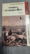 Guy de Maupassant Contes et nouvelles tome II po francusku