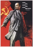 Plakat Radziecki Lenin ZSRR