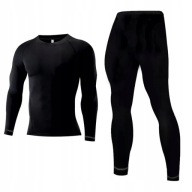 ODZIEŻ TERMOAKTYWNA KOMPLET Bielizna termiczna KALESONY KOSZULKA SPANDEX OC