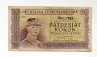 Czechosłowacja 50 Koron 1945r.