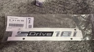 BMW X1 F48 X2 F39 EMBLEMAT NA KLAPE SDRIVE 18i NOWY ORYGINAŁ S DRIVE 18i