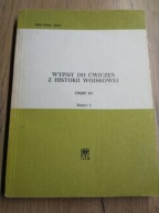 Wypisy z ćwiczeń do historii wojskowej Wojna obronna Polski w 1939 r.