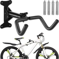 SOLIDNY WIESZAK ŚCIENNY NA ROWER UCHWYT ROWEROWY NA ŚCIANĘ MOCNY HAK 40KG