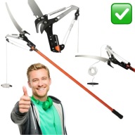 SEKATOR TELESKOPOWY 2w1 PIŁA NA WYSIĘGNIKU DO GAŁĘZI 4m | WIDE INVESTMENTS