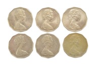 6 x 50 CENTÓW 1982 r. IGRZYSKA WSPÓLNOTY NARODÓW ŁADNE