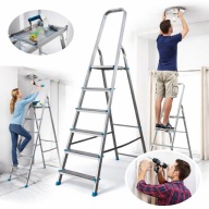 DRABINA ALUMINIOWA SKŁADANA 150KG 319CM BARDZO WYTRZYMAŁA UNIWERSALNA DOM