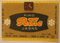 ETYKIETA PIWO LUBELSKIE ZAKŁADY PIWOWARSKIE - BROWAR W JANOWIE LUBELSKIM