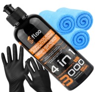 Szybka Polerka 4w1 Pasta Polerska 3000 – 300 ml + Mikrofibra + Rękawiczki