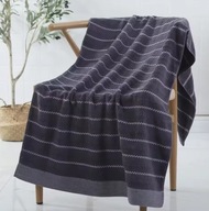 RĘCZNIK KĄPIELOWY PLAŻOWY Z FRĘDZLAMI NA SAUNĘ 70x140 NA PLAŻĘ KOC PLAŻOWY