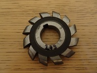 Frez promieniowy wypukły R 6,5 fi 80 mm, 12 zębów, SW7, otwór 27 mm (273)