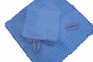 PODUSZKA KOMPLET KORONKA HAND MADE DANISH DESIGN NOWE 2szt. DENMARK BOHO