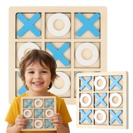 Gra planszowa Kółko i Krzyżyk drewniana Przydasie.pl edukacyjna