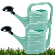 KONEWKA 5L OGRODOWA ZRASZACZ DO KWIATÓW ROŚLIN WARZYW ŁADNA LEKKA ZIELONA